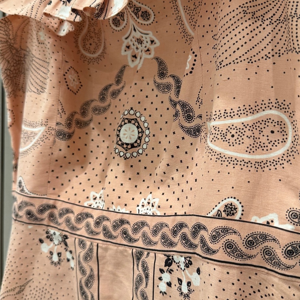 Sandro Pink Paisley Dress - Picture 4 of 8